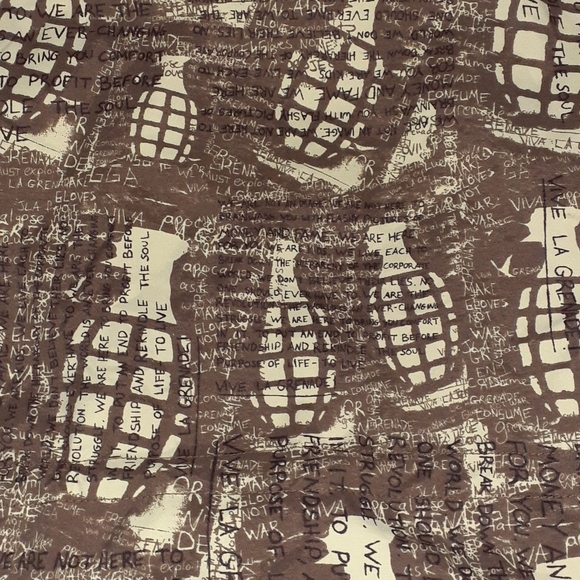 2007 Grenade Fatigue Brand All Over Print Winter Ski Jacket Coat Vintage - Picture 4 of 7